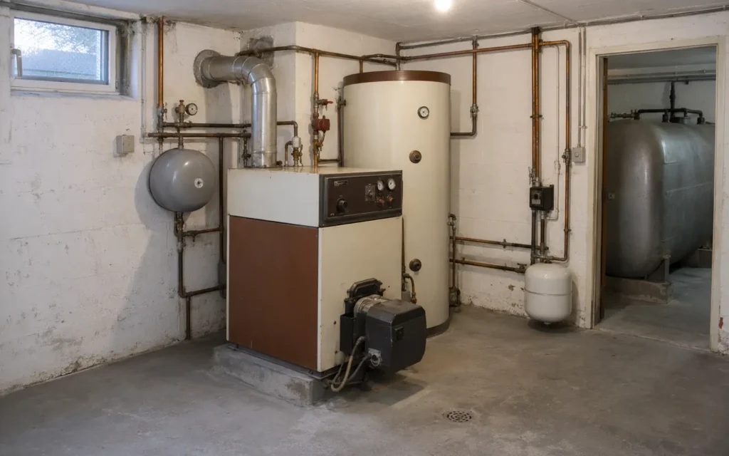 Ölheizung auf Wärmepumpe – vorher