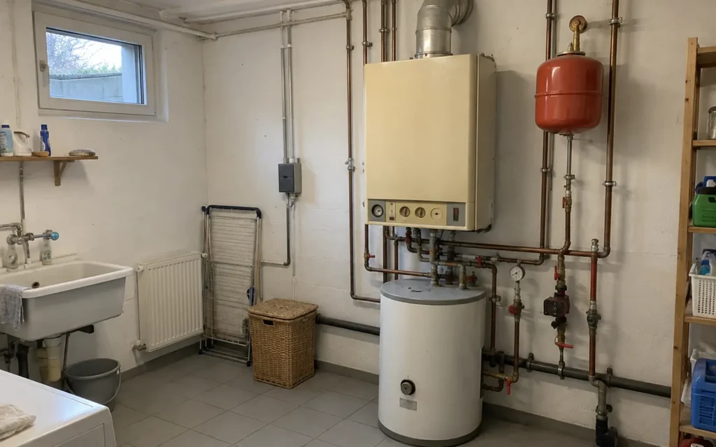 Gasheizung auf Wärmepumpe – vorher